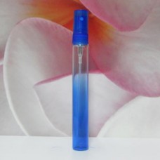 Tube Glass 8 ml Colour with PE Sprayer: BLUE